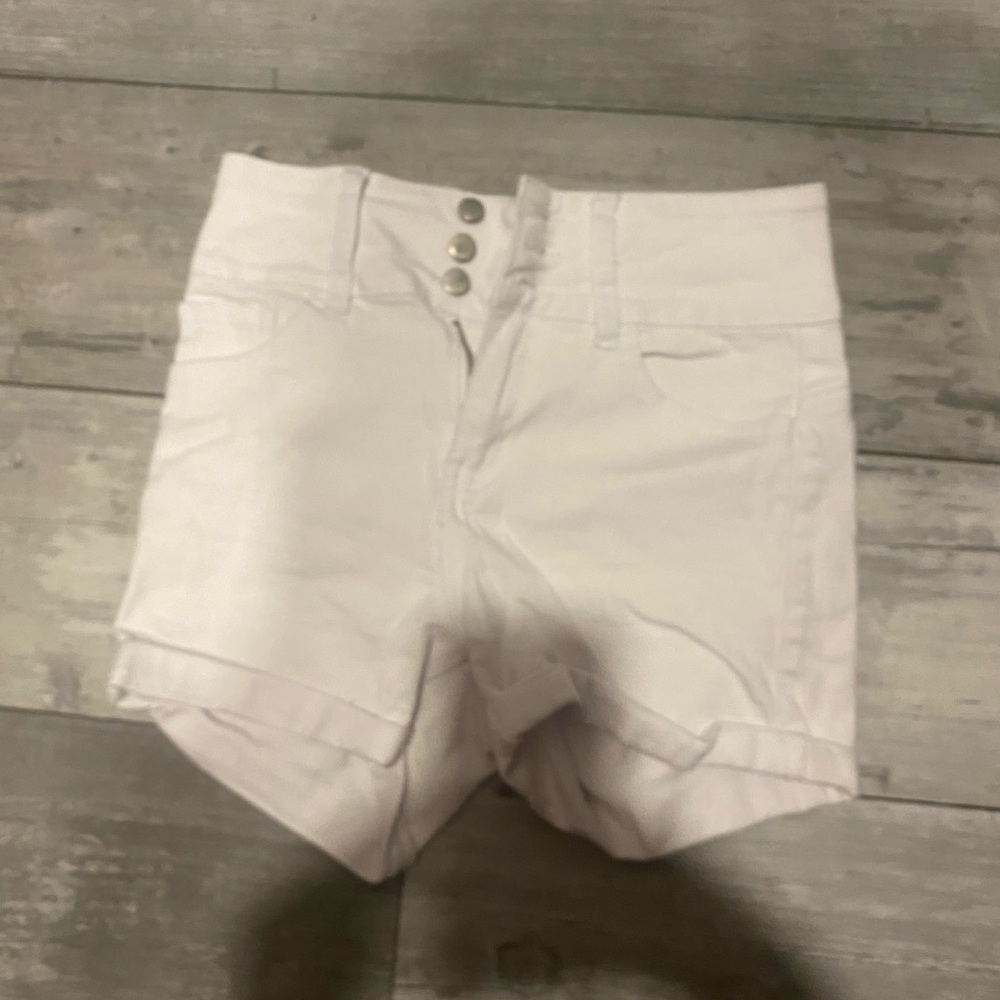 Women's White Shorts